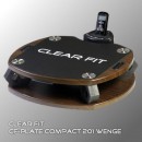 Виброплатформа Clear Fit CF-PLATE Compact 201 WENGE - магазин СпортДоставка. Спортивные товары интернет магазин в Альметьевске 