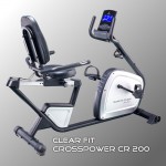 Горизонтальный велотренажер Clear Fit CrossPower CR 200 - магазин СпортДоставка. Спортивные товары интернет магазин в Альметьевске 