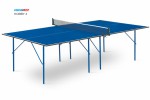 Теннисный стол для помещения swat Hobby 2 blue любительский стол для использования в помещениях 6010 - магазин СпортДоставка. Спортивные товары интернет магазин в Альметьевске 
