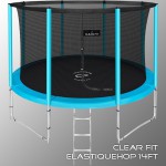 Каркасный батут Clear Fit ElastiqueHop 14Ft - магазин СпортДоставка. Спортивные товары интернет магазин в Альметьевске 