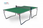 Теннисный стол Hobby Evo green - ультрасовременная модель для использования в помещениях - магазин СпортДоставка. Спортивные товары интернет магазин в Альметьевске 