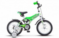 Детский велосипед Stels Jet 14" Z010 зеленый  2022 - магазин СпортДоставка. Спортивные товары интернет магазин в Альметьевске 