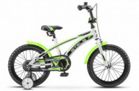 Детский велосипед Stels Arrow 16" V020 зеленый 2022 - магазин СпортДоставка. Спортивные товары интернет магазин в Альметьевске 