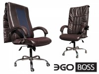Офисное массажное кресло EGO BOSS EG1001 BORDO в комплектации ELITE и PREMIUM - магазин СпортДоставка. Спортивные товары интернет магазин в Альметьевске 