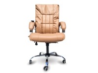 Офисное массажное кресло EGO BOSS EG1001 Орех в комплектации LUX - магазин СпортДоставка. Спортивные товары интернет магазин в Альметьевске 