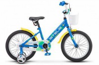 Детский велосипед Stels Captain 16" V010 синий 2022 - магазин СпортДоставка. Спортивные товары интернет магазин в Альметьевске 