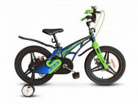 Детский велосипед Stels Galaxy Pro 16" V010 зеленый 2022 - магазин СпортДоставка. Спортивные товары интернет магазин в Альметьевске 